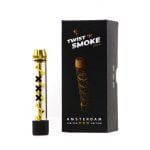 Twist 'n Smoke Twisted Glass Blunt Gold Amsterdam Special Edition