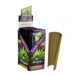 Kingpin Hemp Wraps Blunt Purple (25pcs/display)