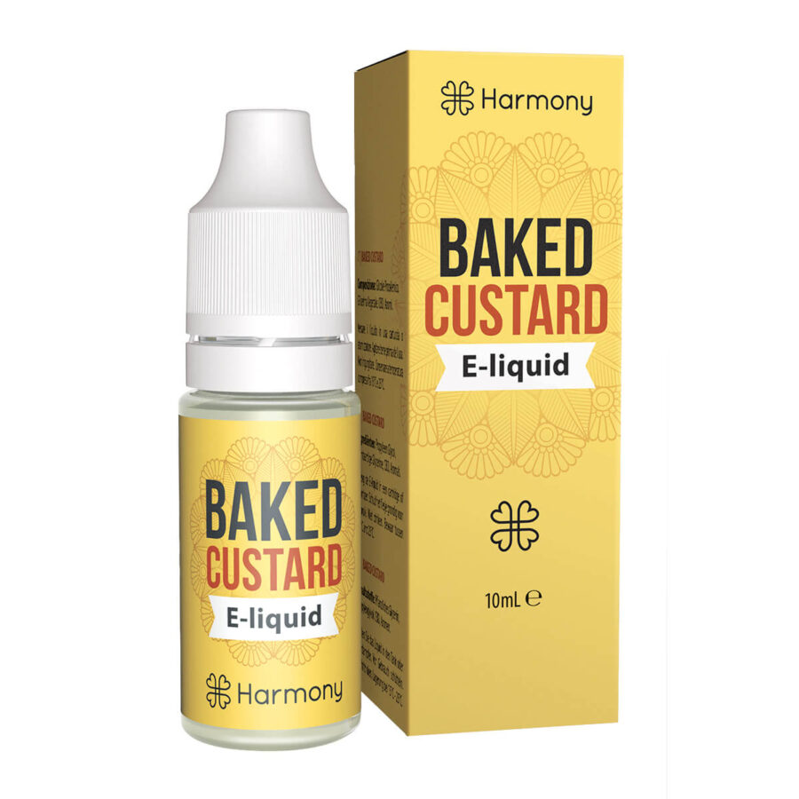 Harmony E-Liquid Baked Custard 100mg CBD (10ml)