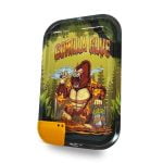 Best Buds Gorilla Glue Large Metal Rolling Tray with Magnetic Grinder Card