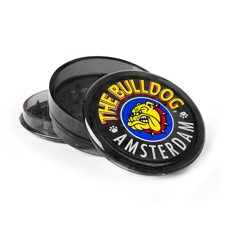 wholesale the bulldog black plastic grinder 2