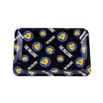 The Bulldog Original Metal Rolling Tray Pattern Small