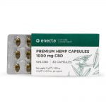 Enecta Premium Hemp Extract 1000mg CBD Soft-gel