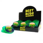 Best Buds Plastic Grinder AK47 3 Parts - 50mm (12pcs/display)