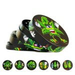 Metal Grinder Buds Family Mix Designs 4 Parts - 50mm (6pcs/display)