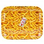 RAW French Fries Large Metal Rolling Tray