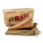 RAW Wooden Double Barrel Holder