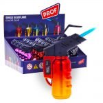 Prof Color Clap Windproof Blue Flame Lighters (20pcs/display)