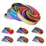 Metal Grinder Rainbow Kaleidoscope 4 Parts - 50mm (6pcs/display)