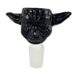 Alien Black Glass Bong Bowl 18mm