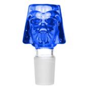 glass bowl darth vader blue