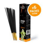 HaZe Cannabis Incense Sticks - Chocolope Kush Scented (6packs/display)