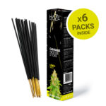 HaZe Cannabis Incense Sticks - Lemon Scented (6packs/display)