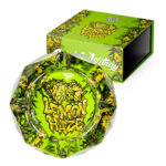 Best Buds Crystal Ashtray with Giftbox Lemon Haze