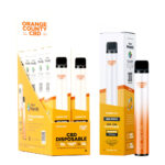 Orange County CBD 3ml Disposable Vape Pen 250 CBD + 250mg CBG Sour Apple (10pcs/display)