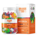 Orange County CBD Large Tube Gummies Cubes 4800mg CBD 500g