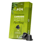 HaZe Coffee Capsules compatible Nespresso with 250mg Hemp (10packs/display)