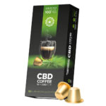 HaZe Coffee Capsules compatible Nespresso with 100mg CBD (10packs/display)