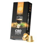 HaZe Coffee Capsules Vanilla compatible Nespresso with 100mg CBD (10packs/display)