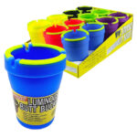 Luminous Butt Bucket Glow-In-The-Dark Ashtray Mix Colors (12pcs/display)