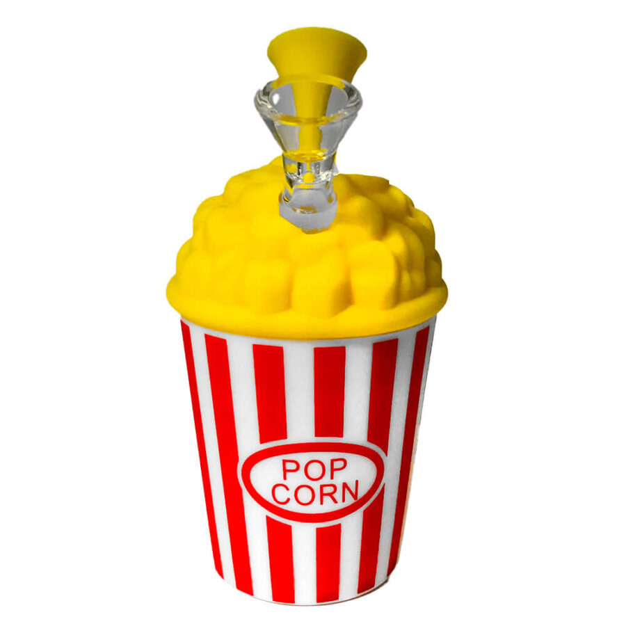 Popcorn Bucket Silicone Pipe 15cm