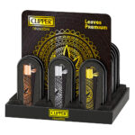 Clipper Premium Metal Lighters Leaves and Giftbox (12pcs/display)