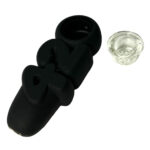 420 Silicone Pipe Black 10cm