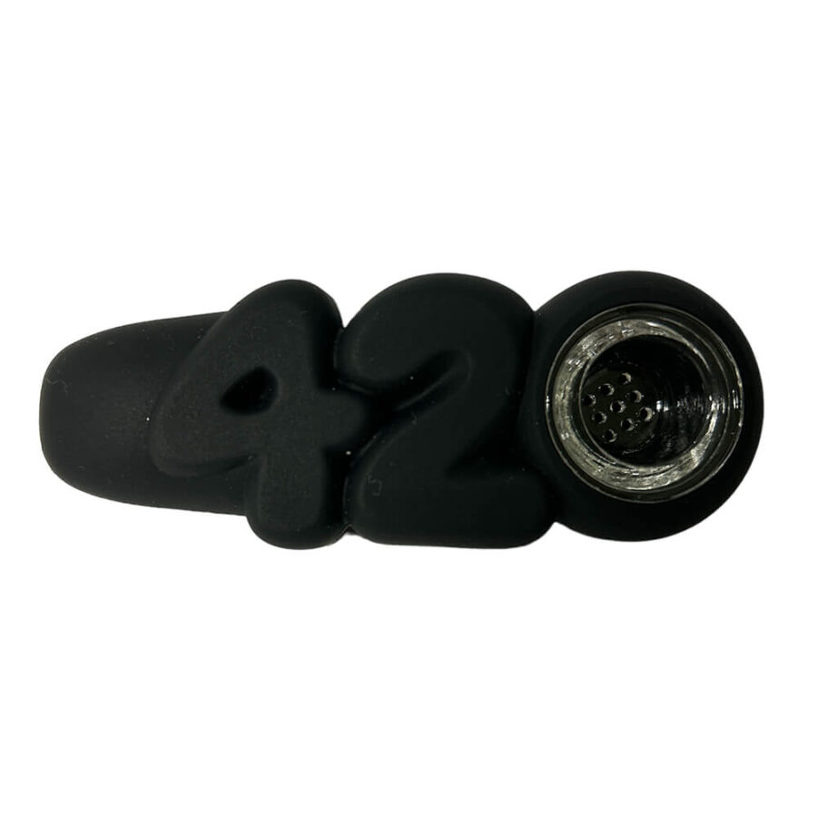 420 Silicone Pipe Black 10cm