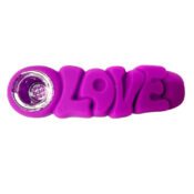 wholesale love silicone pipe purple