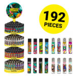 Clipper Lighters Tropical Party + Free Carousel (192pcs/display)