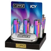 Clipper The Bulldog ICY Metal LightersGiftbox