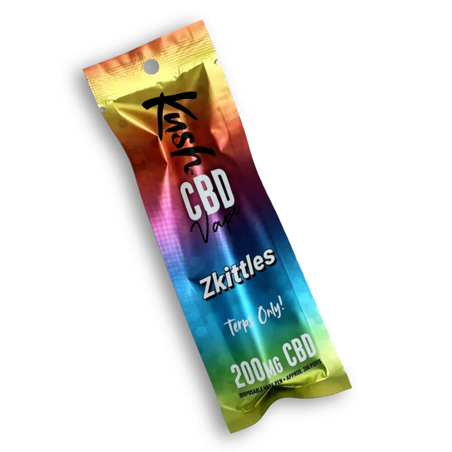 Kush CBD Vape Orange Runtz 200mg CBD Disposable Pen (10pcs/display)