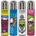 Clipper Lighters Bone Portraits (24pcs/display)