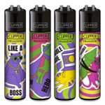 Clipper Lighters Cat Rules (24pcs/display)