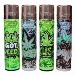 Clipper Lighters Graffiti Leaves (24pcs/display)