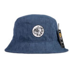 The Bulldog Bucket Hat Embroidery Navy