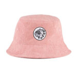 The Bulldog Bucket Hat Embroidery Pink