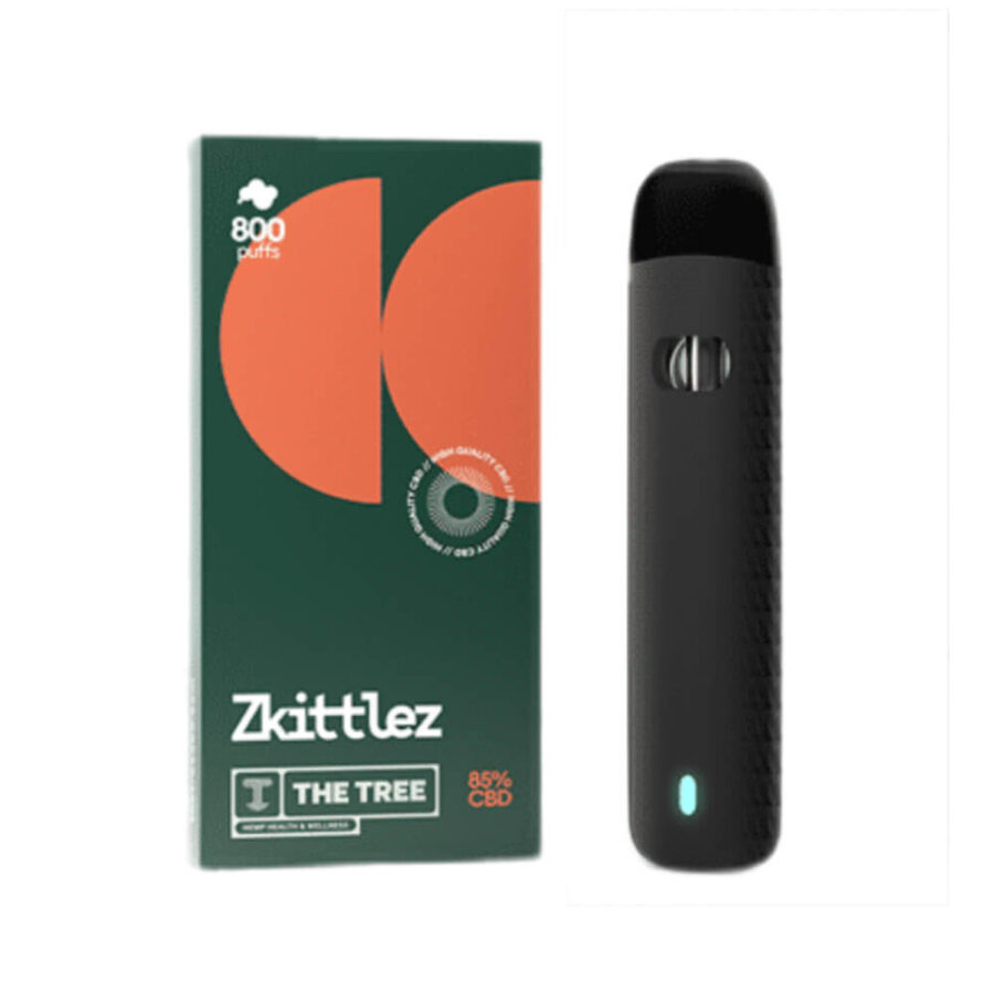 Wholesale The Tree CBD Disposable Vape Zkittlez 850mg CBD 800 Puffs 1ml