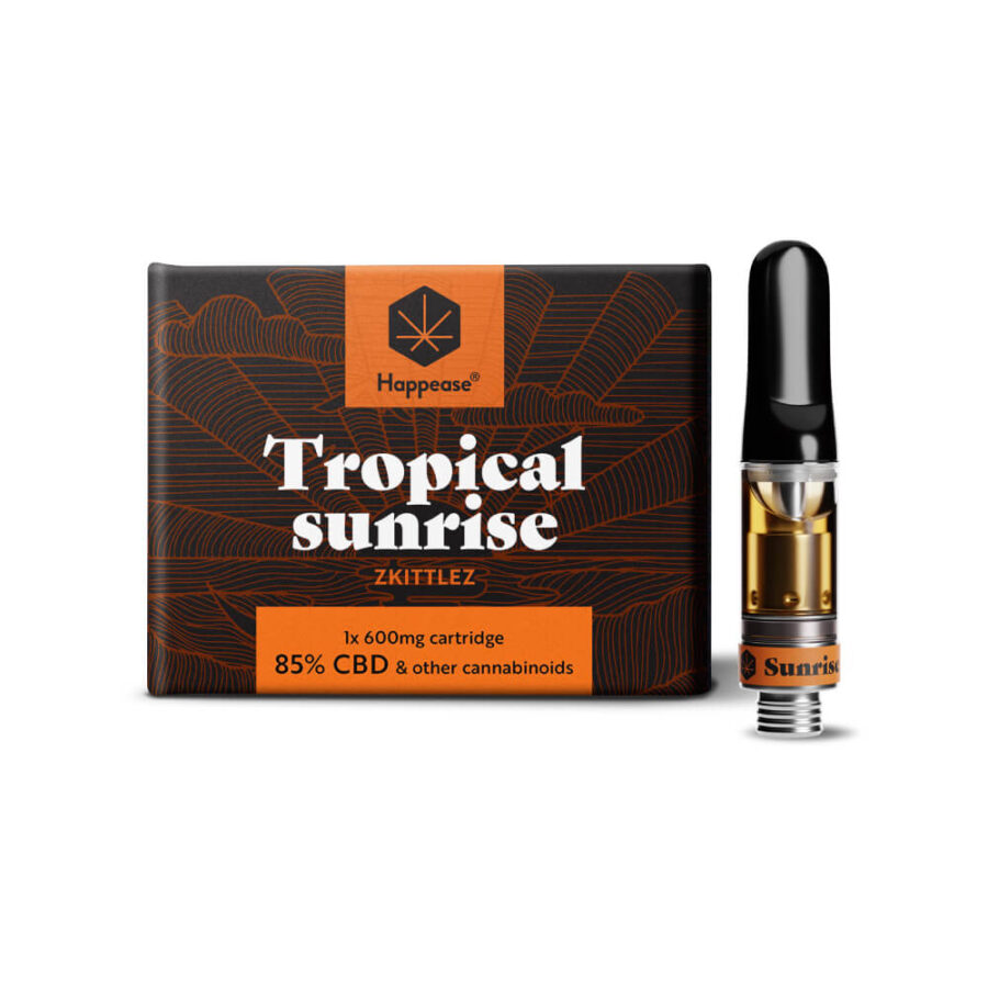 Happease 85% CBD Cartridge Tropical Sunrise (600mg)