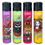 Clipper Jet Flame Lighters Ink 4 Life (24pcs/display)