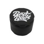 Best Buds Mighty Aluminium Grinder Black 4 Parts (60mm)