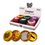 Best Buds Compact Ultra-Light Aluminium Grinder 4 Parts - 50mm (6pcs/display)