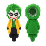 Clown Villain Silicone Pipe Yellow 10.5cm