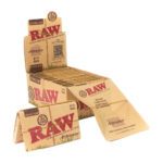 RAW Artesano kingsize slim rolling papers + tips + tray (15pcs/display)