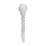 White Skull Glass Dabber