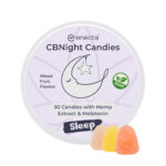 Enecta CBNight Candies with Organic Hemp Extract and Melatonin (30pcs)