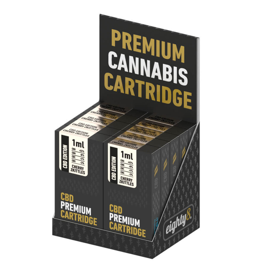 wholesale eighty8 cbd vape cherry zkittles cartridge