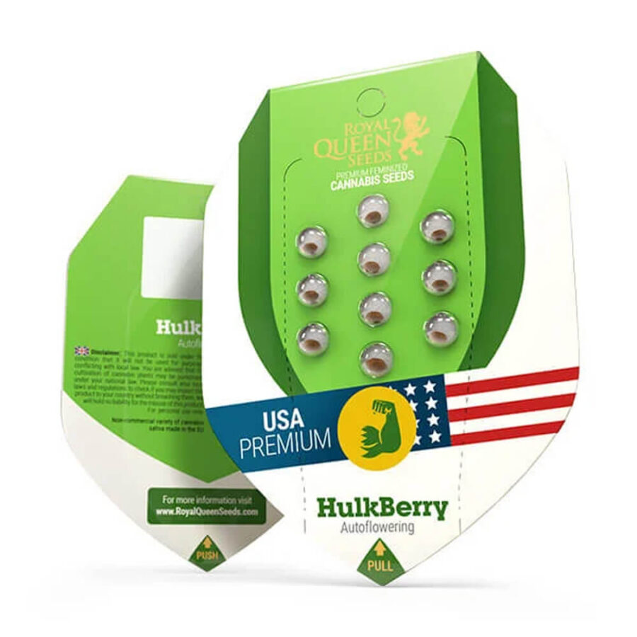 Royal Queen Seeds Hulkberry Automatic autoflowering cannabis seeds (5 seeds pack)