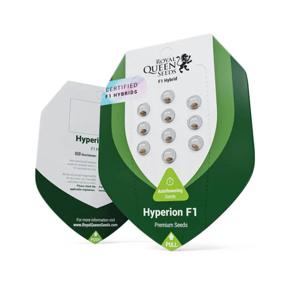 Royal Queen Seeds Hyperion F1 autoflowering cannabis seeds (3 seeds pack)