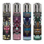 Clipper Lighters Samurai Masks (24pcs/display)